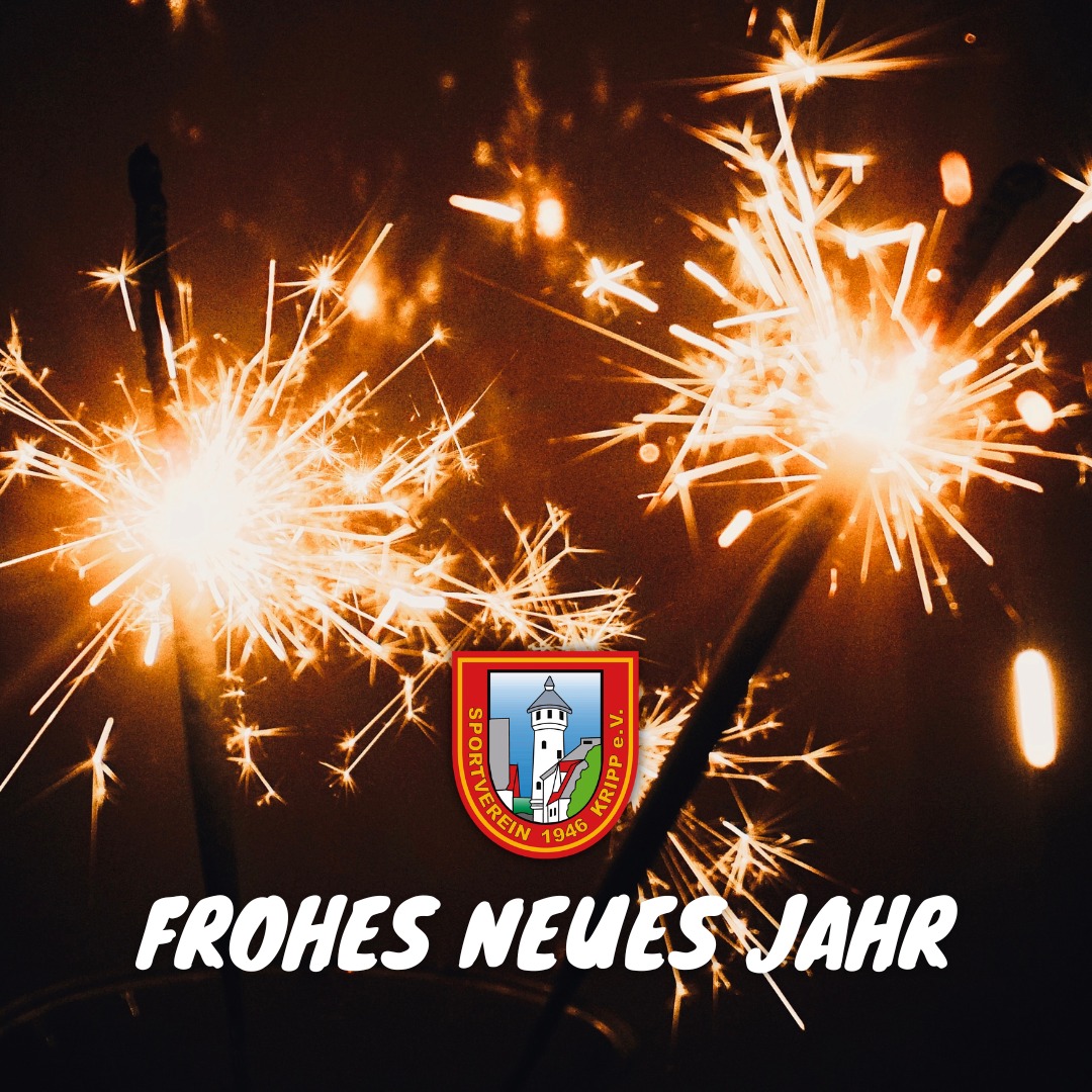 Wir wünschen euch allen ein frohes neues Jahr! 🥳🥳🥳