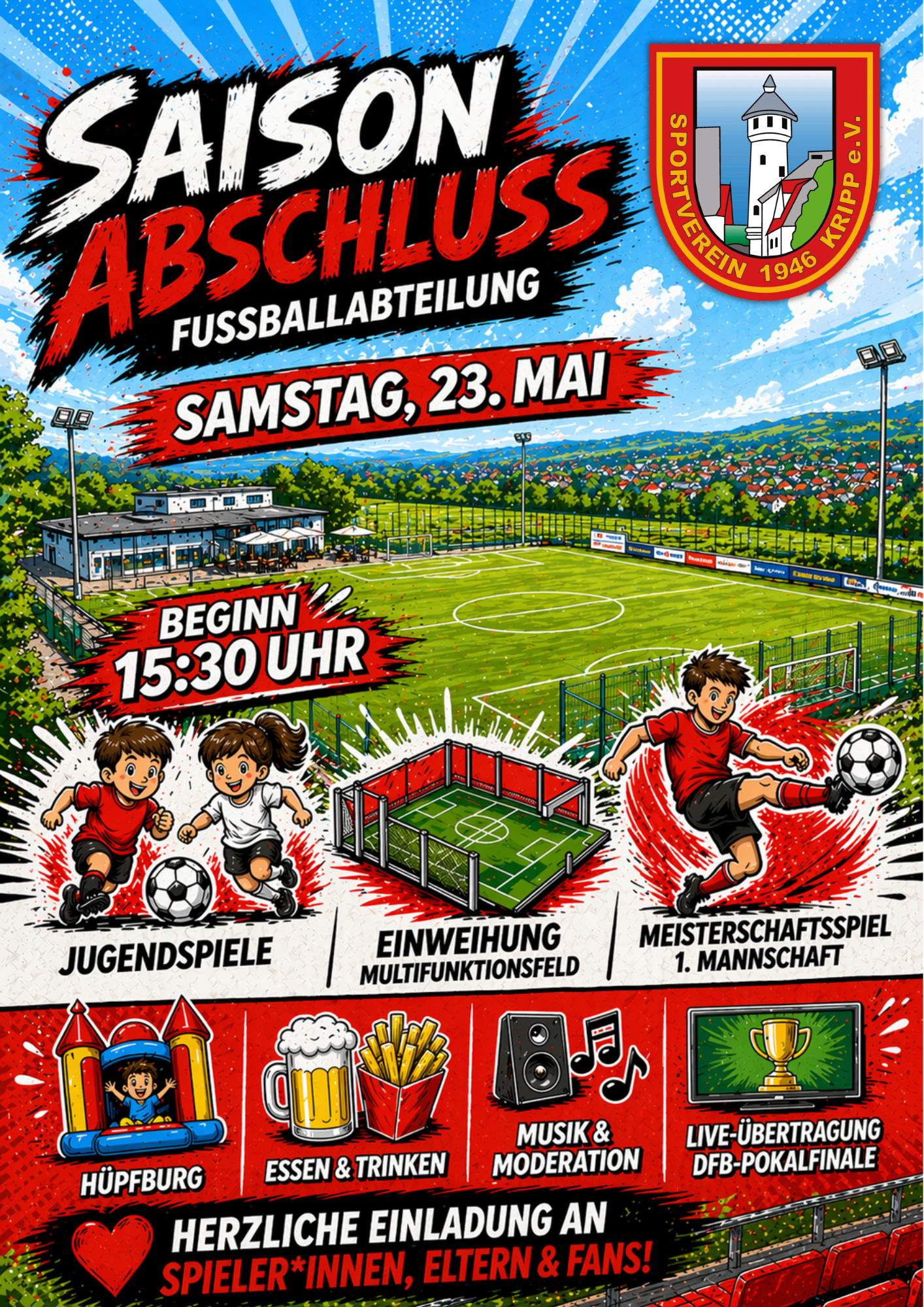 Saisonabschluss der Fußballabteilung