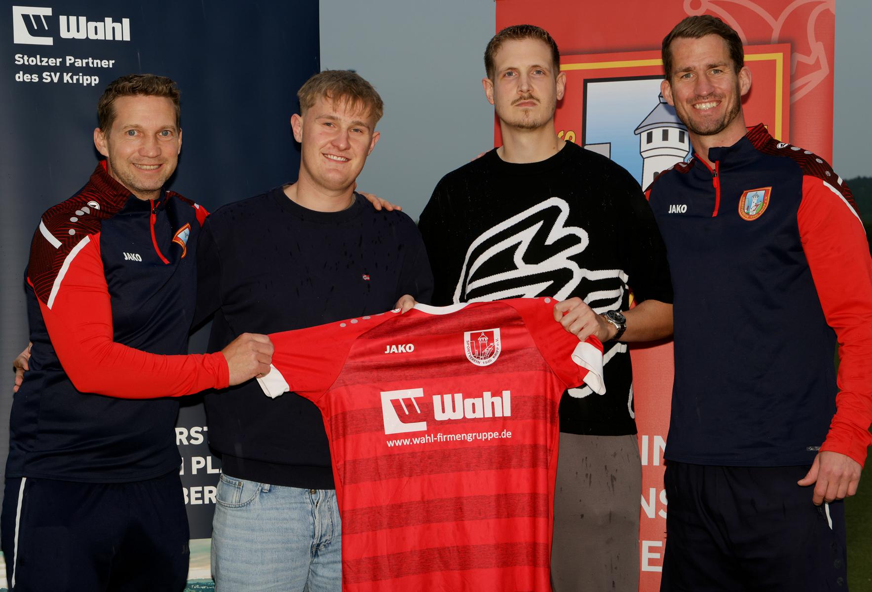SV Kripp verpflichtet David Boden und Noah Pollak