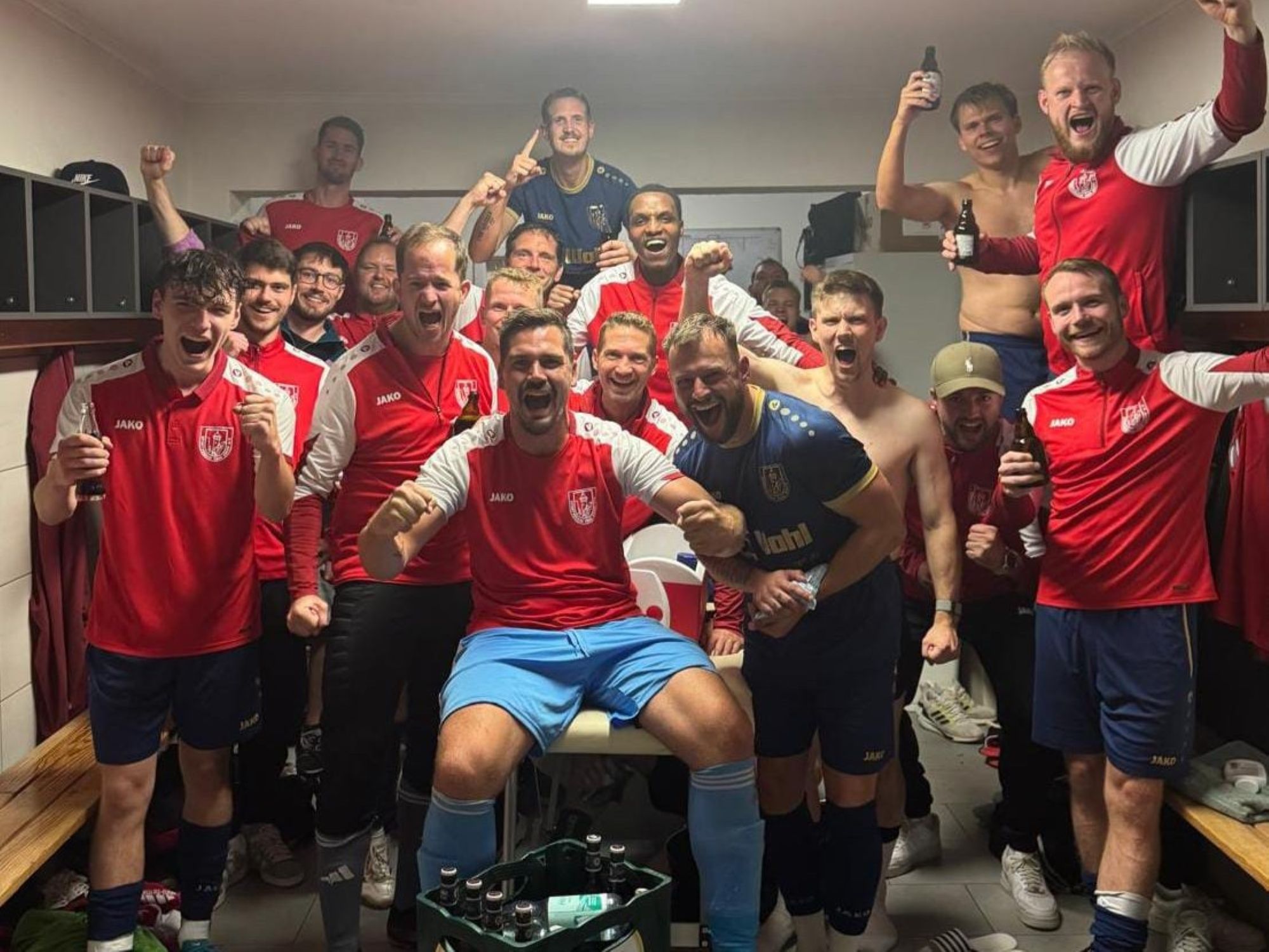 Erste Mannschaft gewinnt neu angesetzte Partie