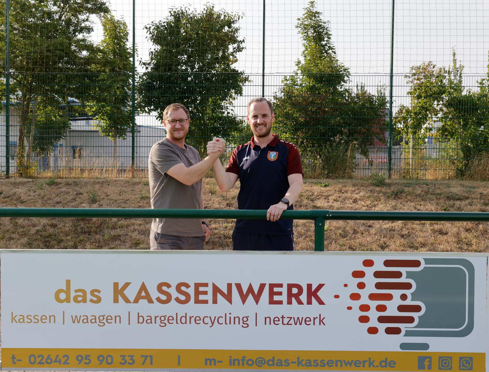 Neue Partnerschaft: „das KASSENWERK“ unterstützt den SV Kripp
