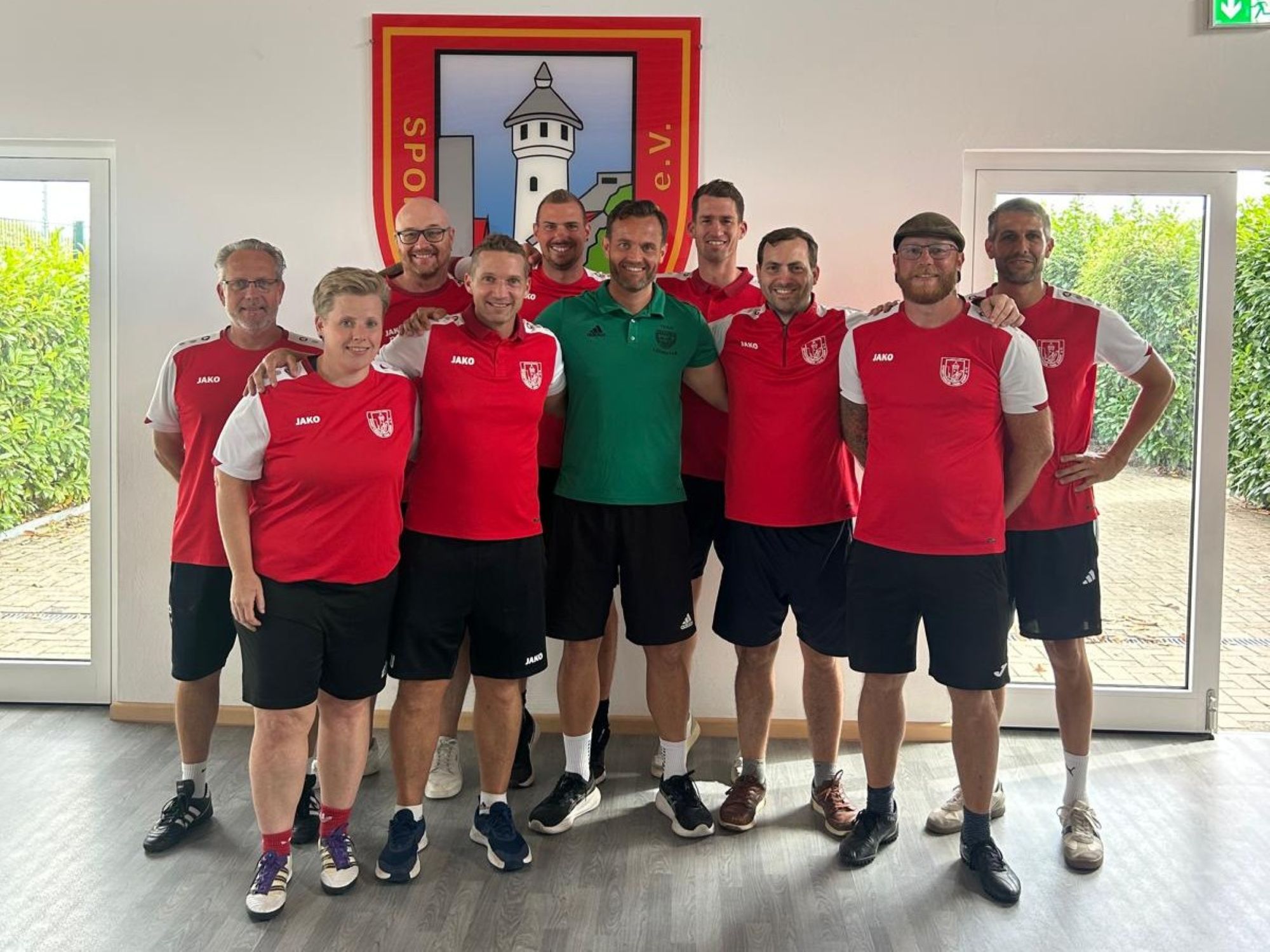 Fußballtrainer geben Vollgas