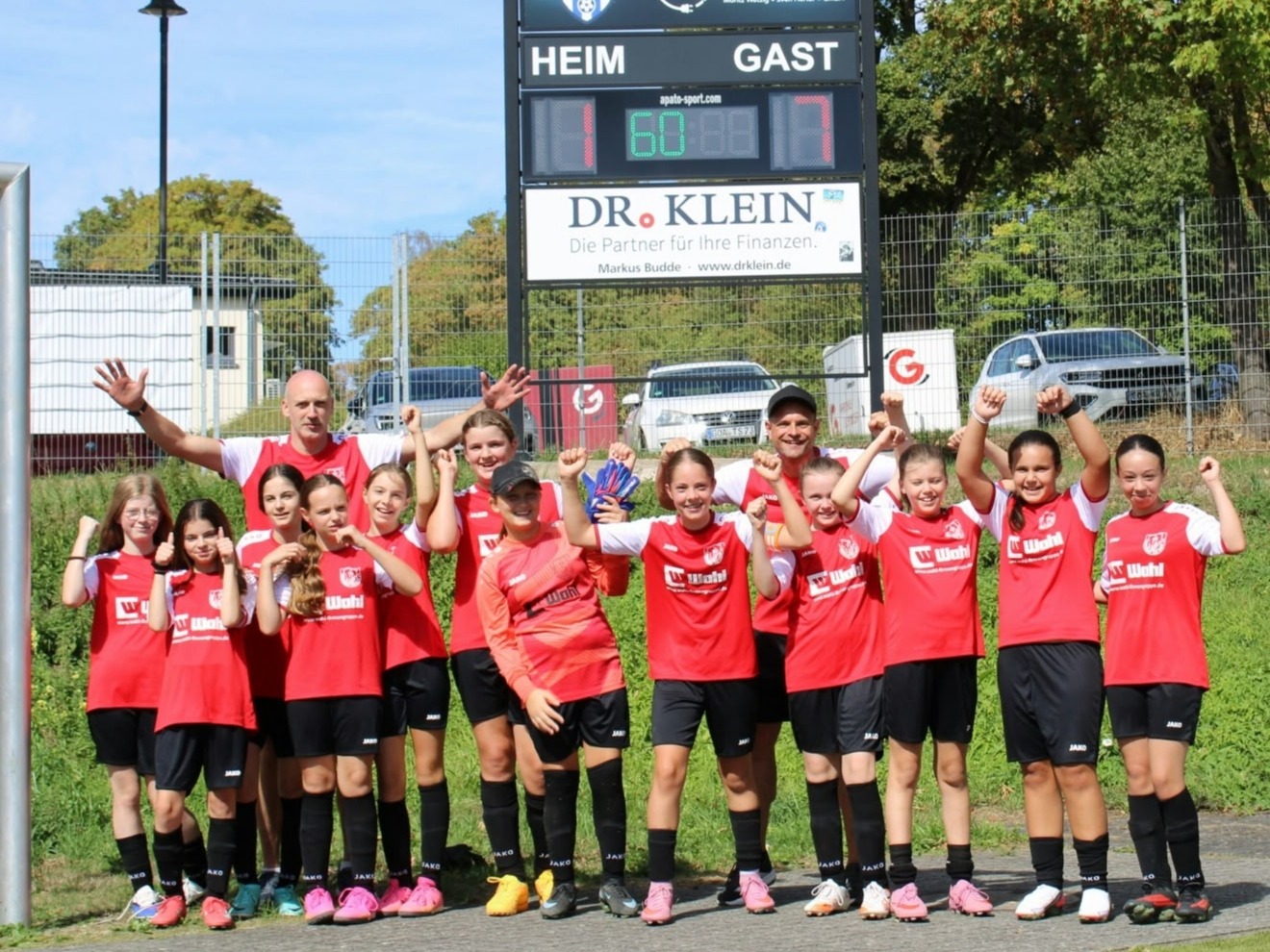 Erster Saisonsieg für die D-Juniorinnen