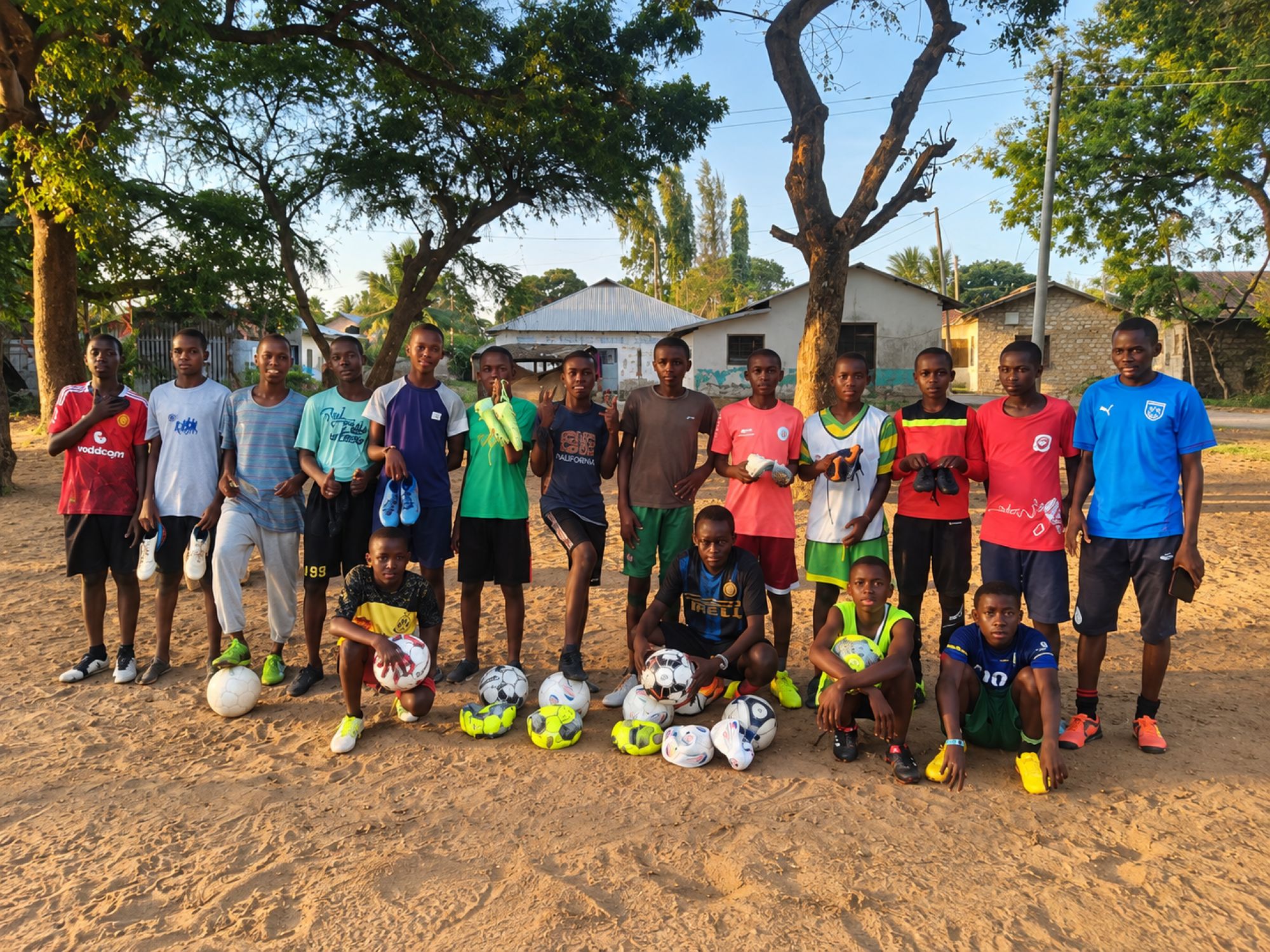 Fußball verbindet: SV Kripp unterstützt Fußballakademie in Kenia